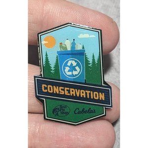 Cabela's Bass Pro Shops Conservation Pin